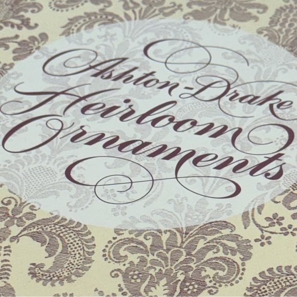 Ashton-Drake Heirloom Ornaments "Brahms' Lullaby" "Little Jack Horner" "Justin" - Picture 2 of 9